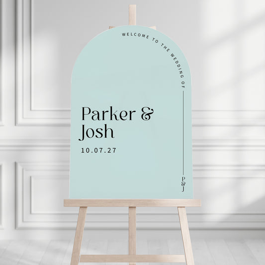 Parker Welcome Sign