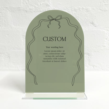 Payton Matching Small Table Sign