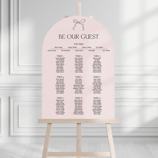 Payton Seating Plan