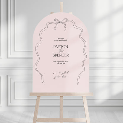 Payton Welcome Sign