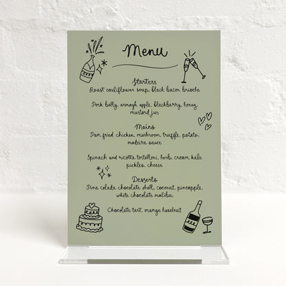 Savannah Matching Small Table Sign