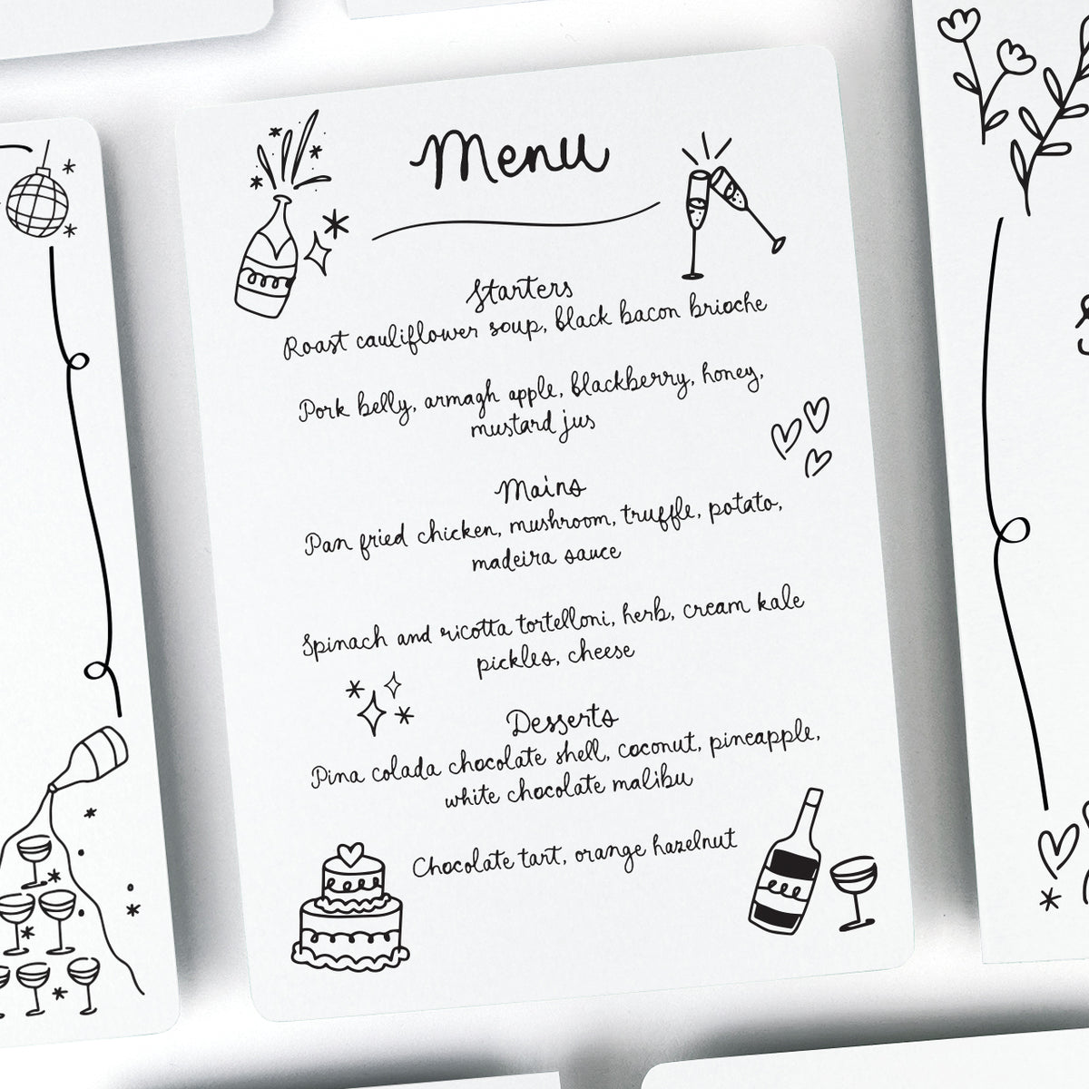 Savannah Menu