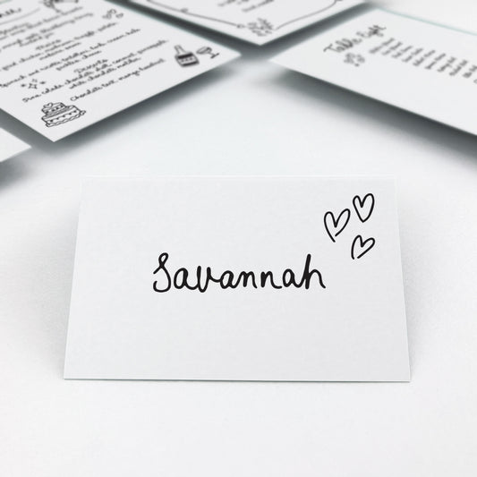 Savannah Place Card