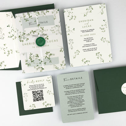 Sheridan Wedding Invitation