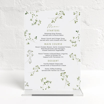 Sheridan Matching Small Table Sign
