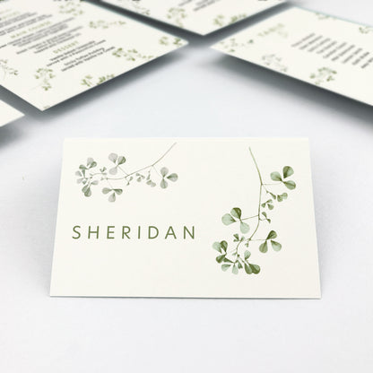 Sheridan Place Card