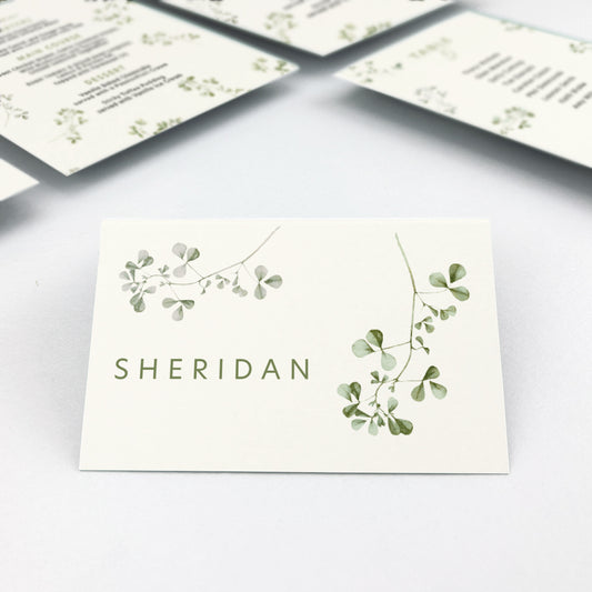 Sheridan Place Card