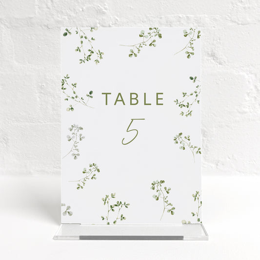 Sheridan Matching Small Table Sign