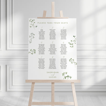 Sheridan Seating Plan