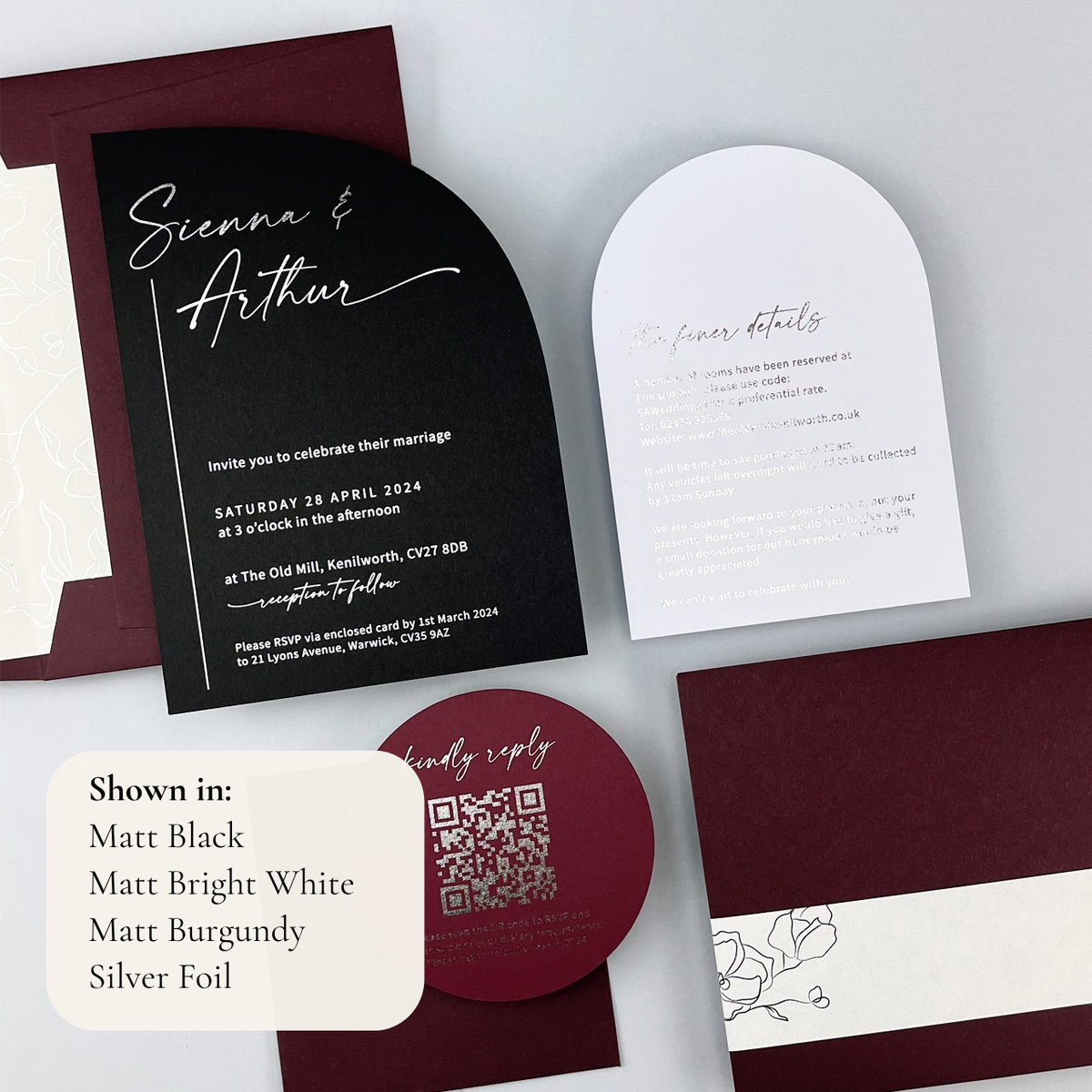 Sienna Wedding Invitation