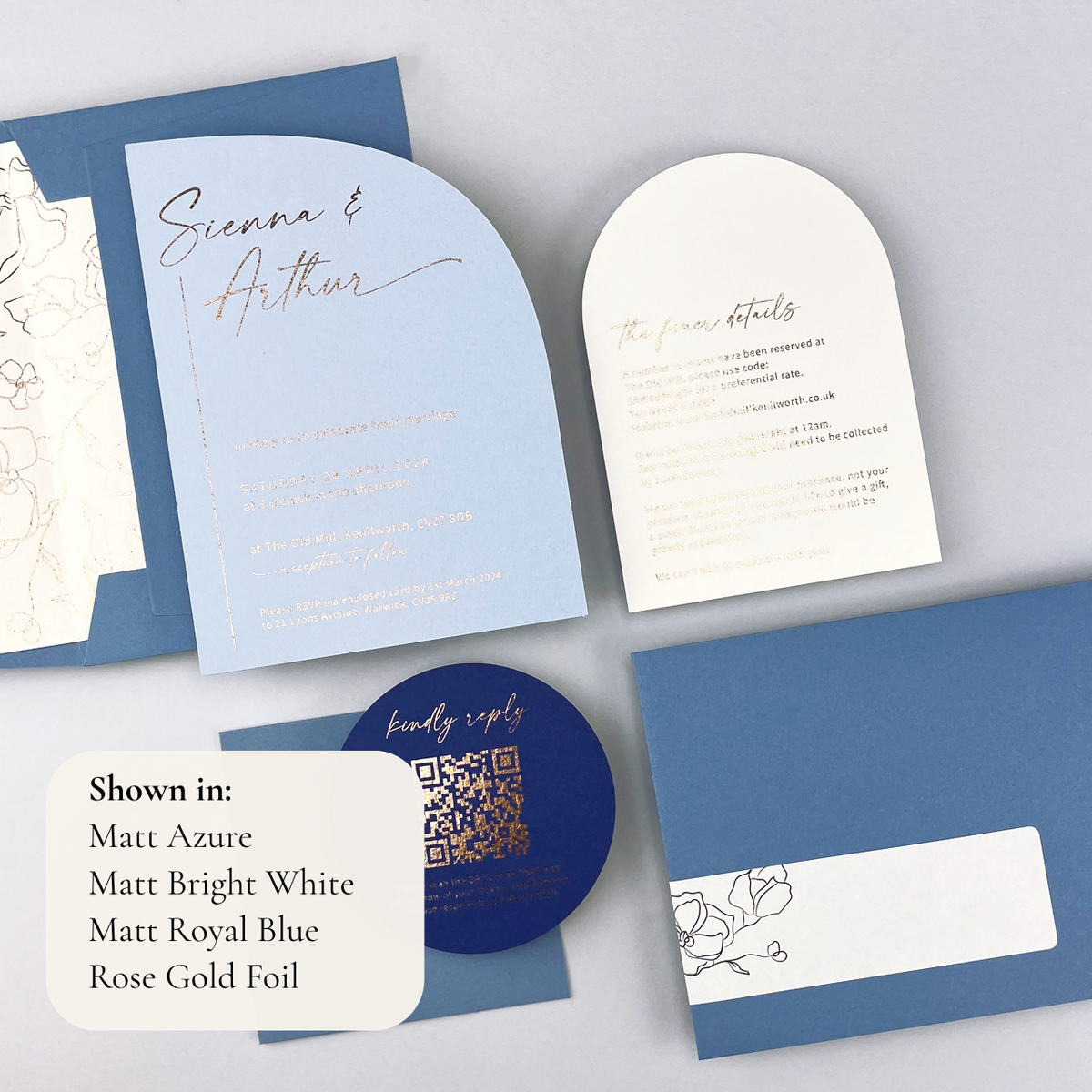 Sienna Wedding Invitation