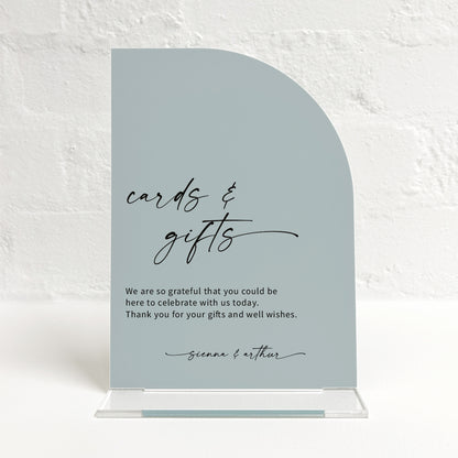 Sienna Matching Small Table Sign
