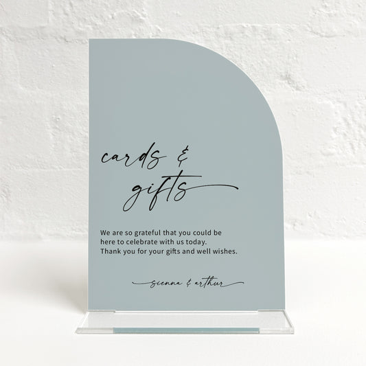 Sienna Matching Small Table Sign