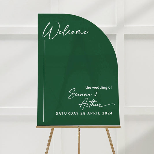 Sienna Welcome Sign