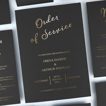 Skyler Order of Service