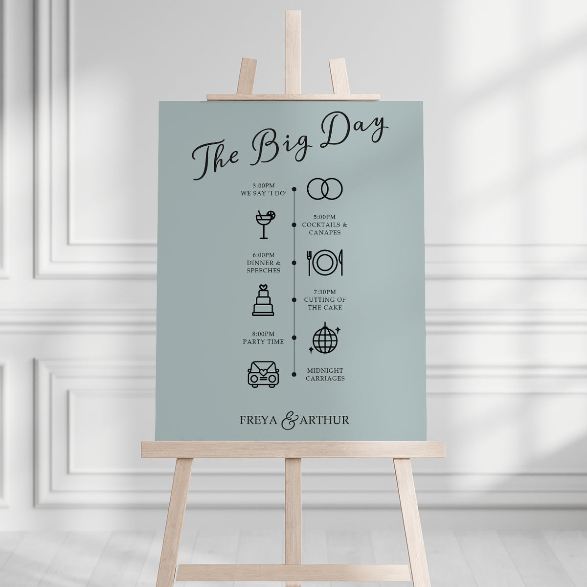 Skyler Order of the Day Sign