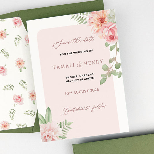 Tamali Save the Date