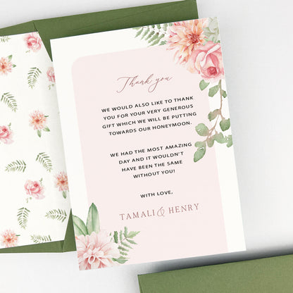 Tamali Thank You Card
