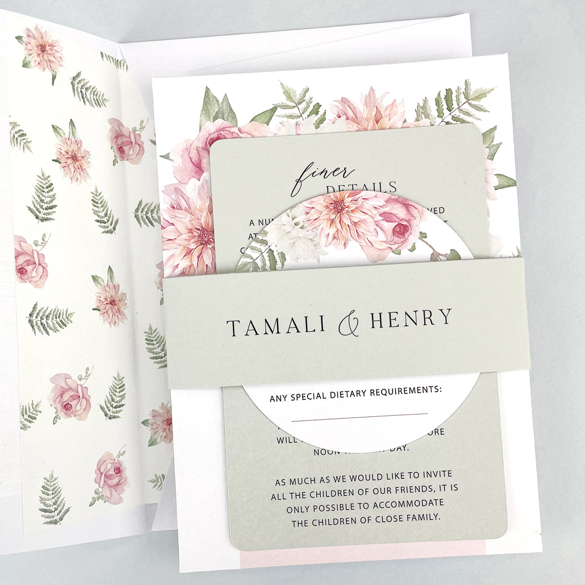 Tamali Wedding Invitation