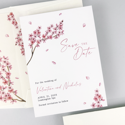 Valentina Pink Save the Date