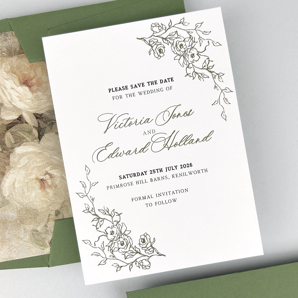 Victoria Save the Date