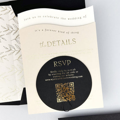 Wynter Wedding Invitation - Neutrals