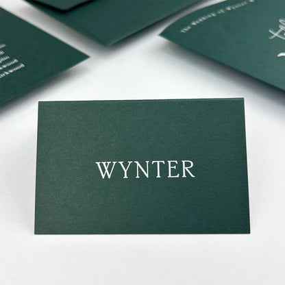 Wynter Place Card