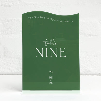 Wynter Matching Small Table Sign