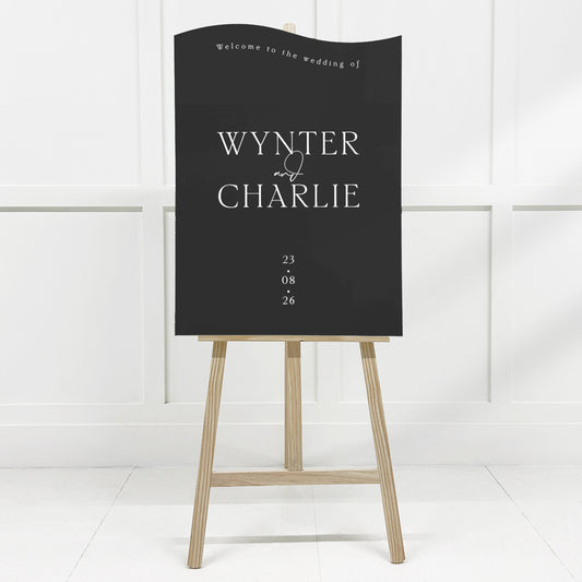 Wynter Welcome Sign