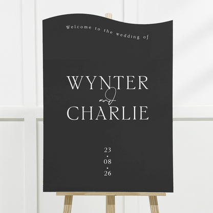Wynter Welcome Sign