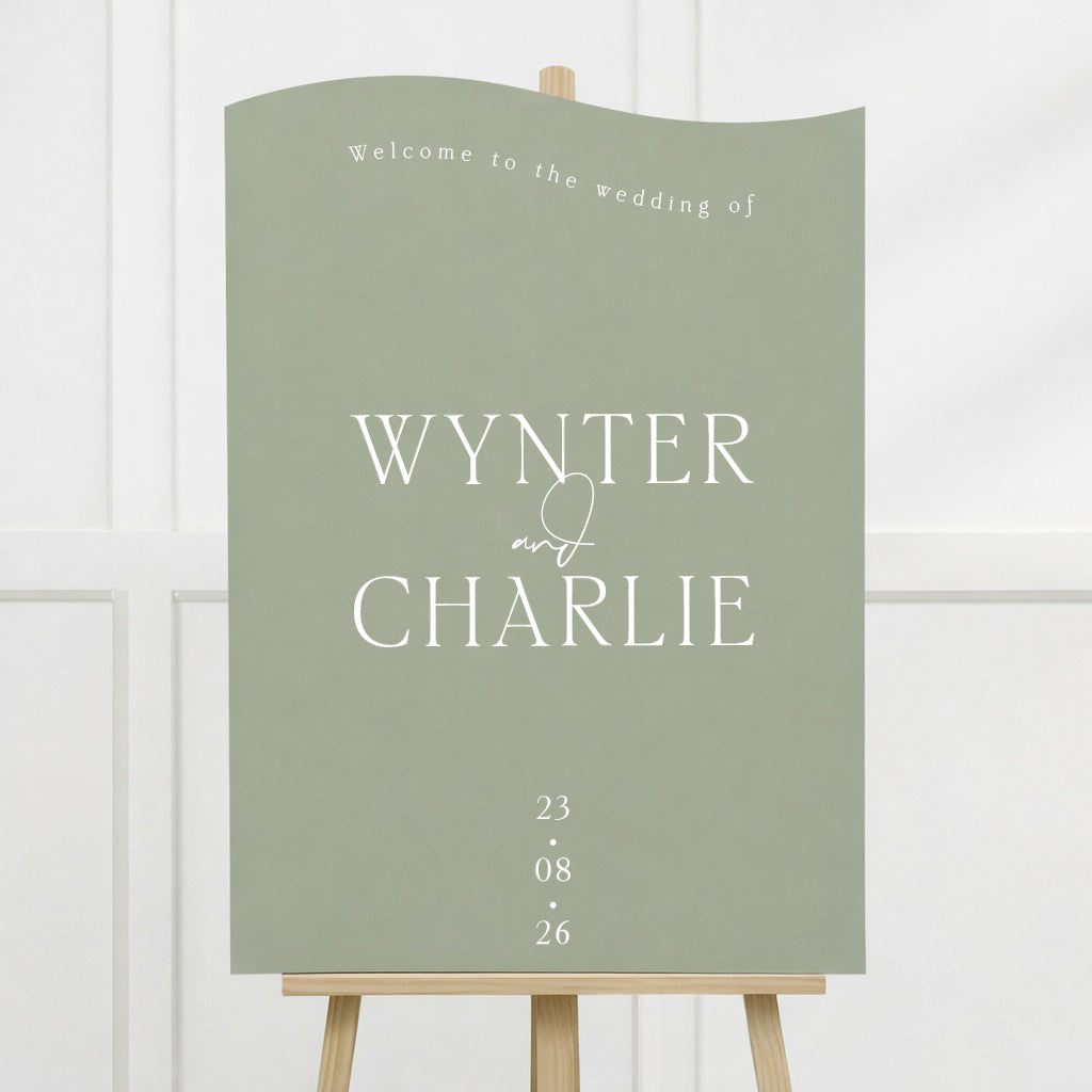 Wynter Welcome Sign