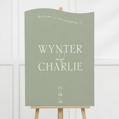Wynter Welcome Sign