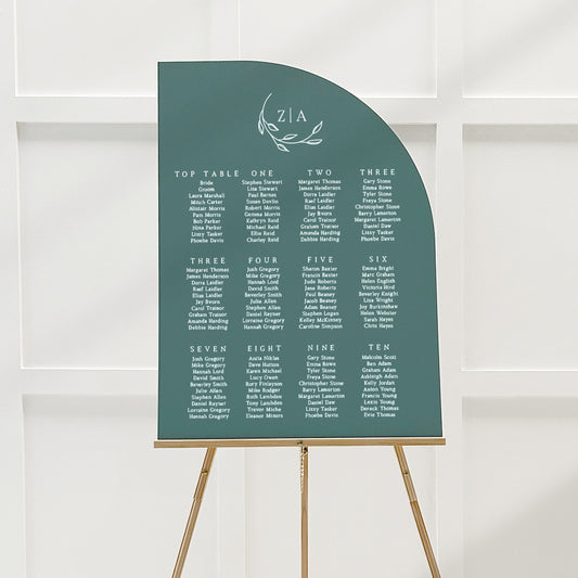 Zara Seating Plan