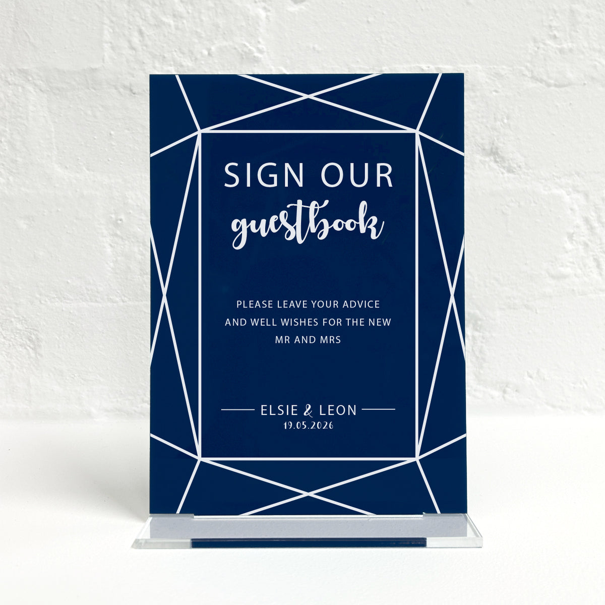 Zuri Matching Small Table Sign