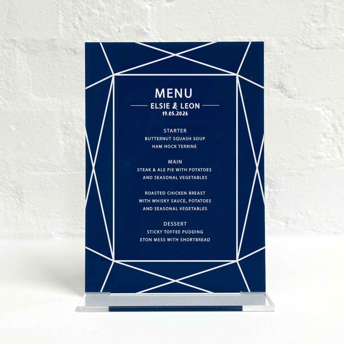 Zuri Matching Small Table Sign