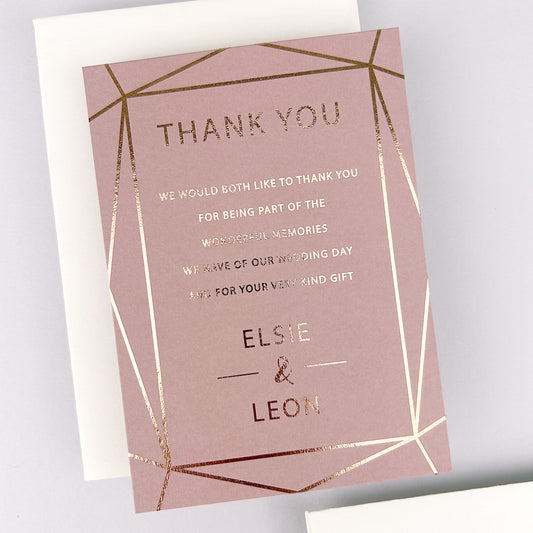 Zuri Thank You Card