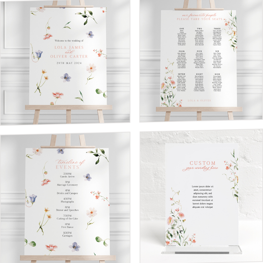 Lola Editable Signage Suite